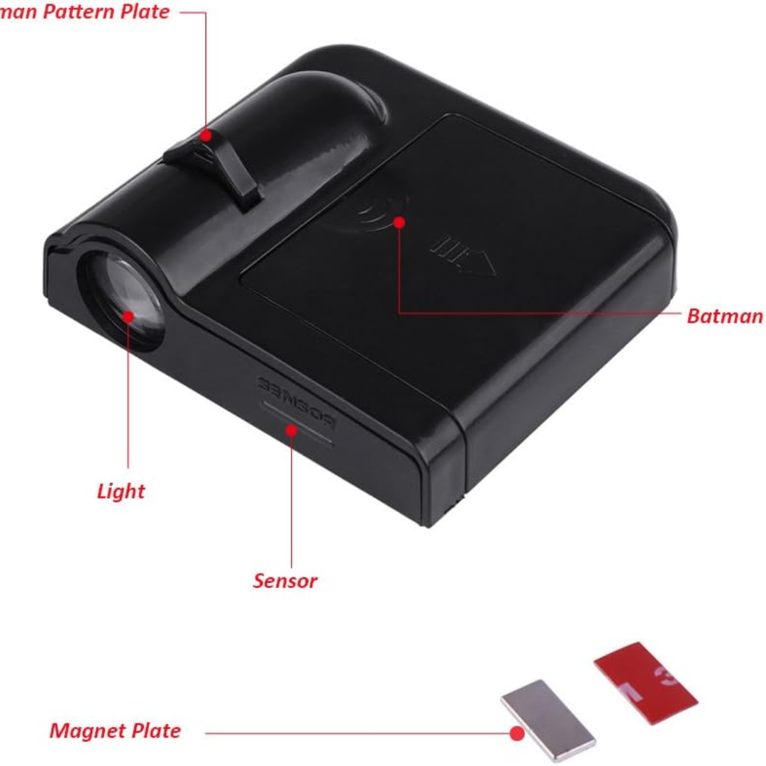 Proyector Batman para puerta de coche