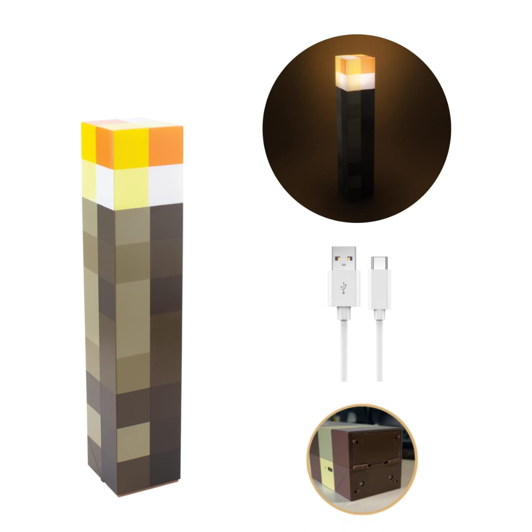 Pixel Torch Night Light