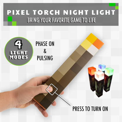 Pixel Torch Night Light
